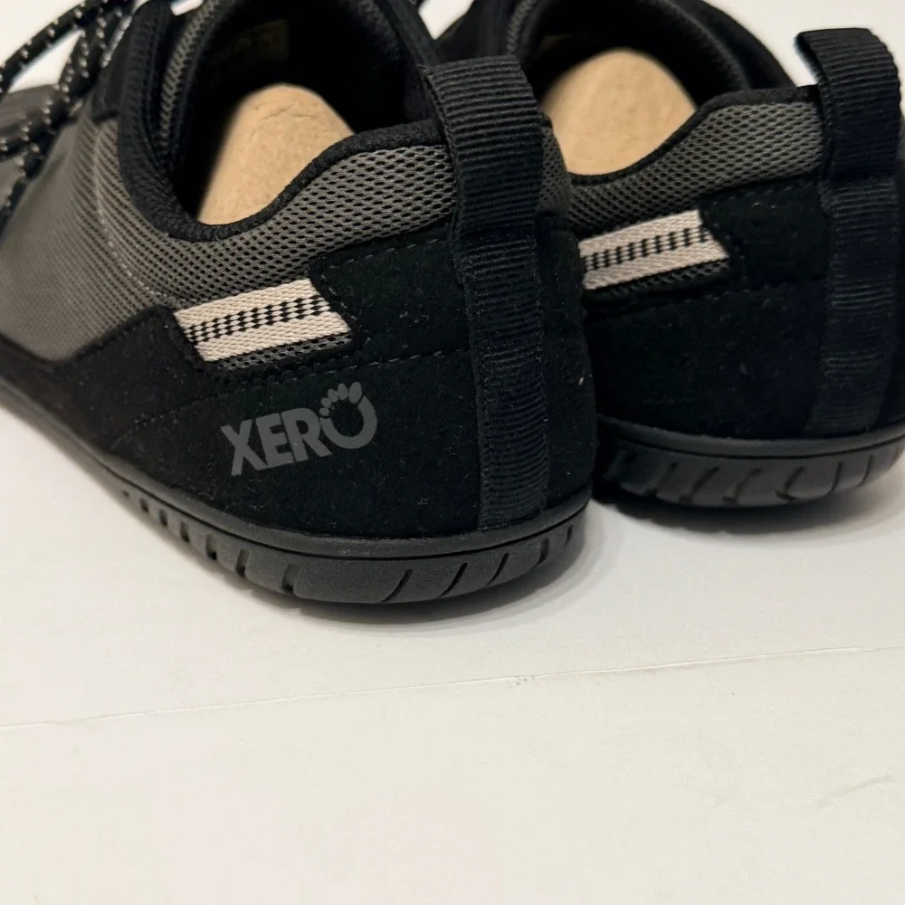 Xero 360 Training Shoes Black Gray Barefoot Minimalist Womens 10.5